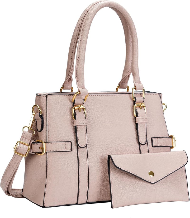 Tigpoy Women's Handbags Fashion Leather Handbags Purses for women Tote Bag Shoulder Bag Top Handle Satchel Fall Purse - Image 1